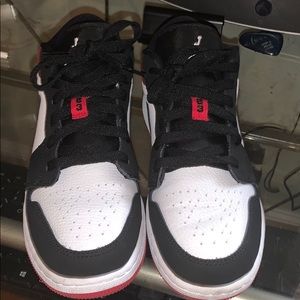 Jordan 1 Low Black Toe (GS)